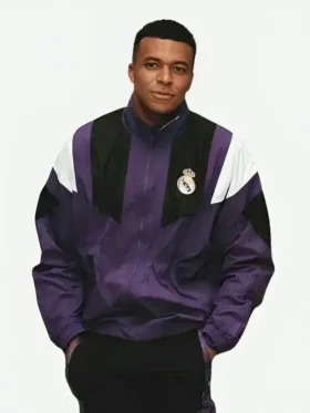 Kylian Mbappe EA FC 27 Real Madrid Track Jacket Front Look