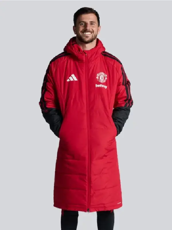 Manchester United 26_27 Training Tiro Long Coat Manchester United 26_27 Training Tiro Long Coat