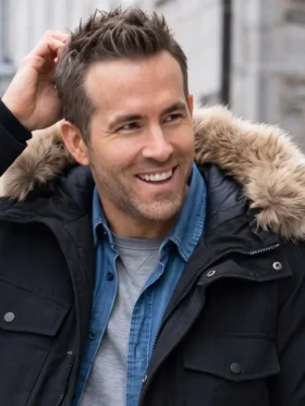 Mayday 2026 Ryan Reynolds Parka Jacket Front Look