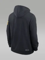 Michigan Wolverines 2026 Sideline Black Hoodie