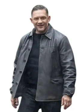 Mobland S02 Harry Da Souza Black Jacket Front Look