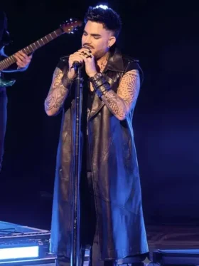 Roundhouse Adam Lambert Leather Coat View