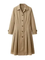 Selena Gomez Only Murders In The Building S06 Trench Coat Front View