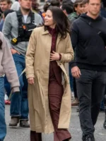 Selena Gomez Only Murders In The Building S06 Trench Coat View Look