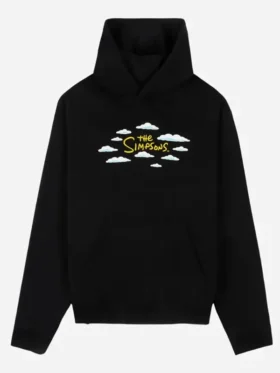 The Simpsons x Shoe Palace Clouds Hoodie Front View
